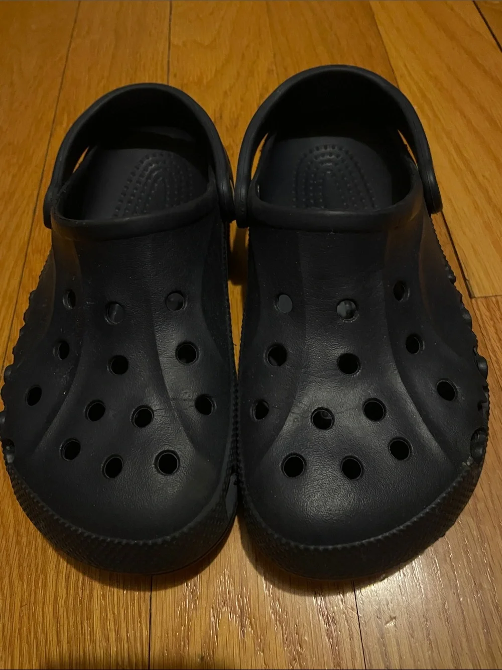 New CROCS Navy Blue Classic Clog Sandals Men’s 5 Women’s 7